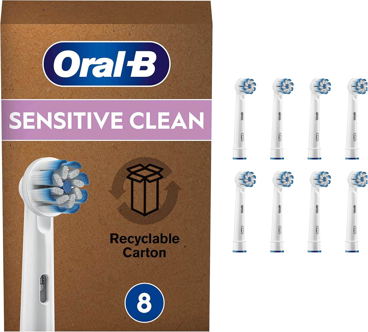 Oral-B Sensitive Clean pack 4 cabezales encías sensibles