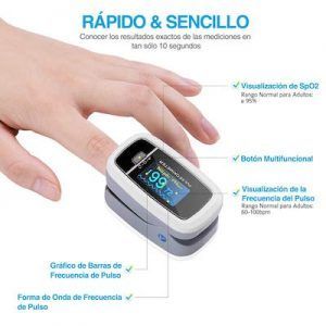 Mpow OXY1 oxímetro de dedo